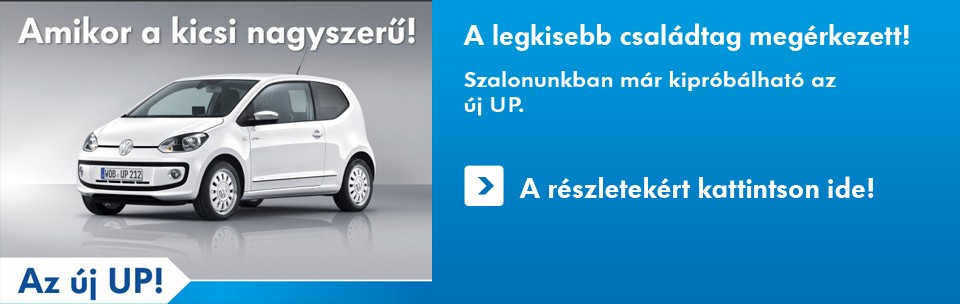 Amikor a kicsi nagyszerű! Megérkezett az új UP!